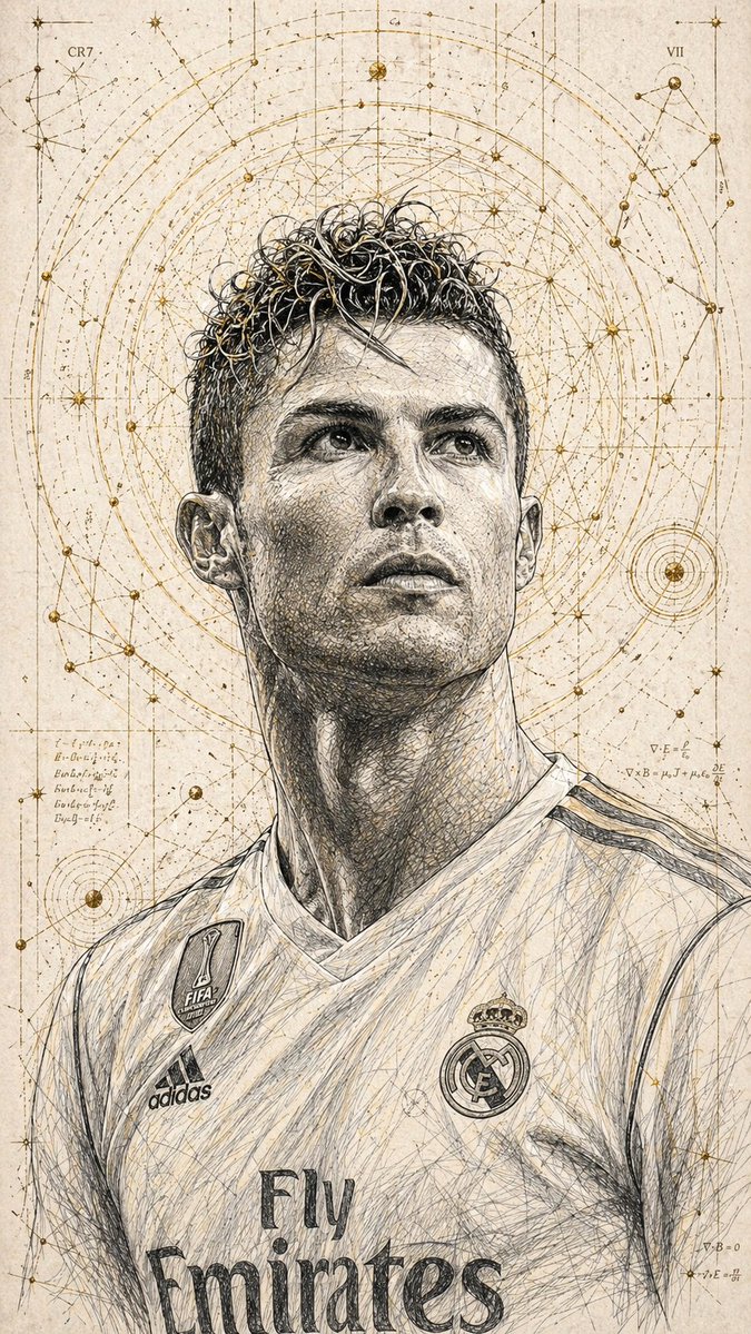 A highly detailed, hand-drawn illustration in a technical style of a young man looking upward wit...